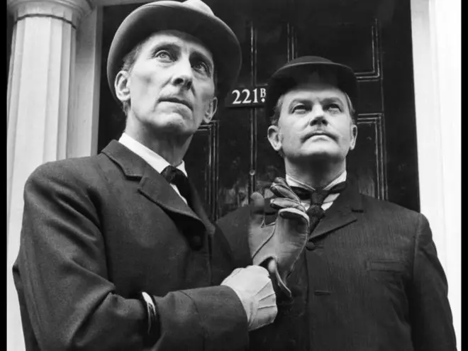 Црно-бела фотографија двојице мушкараца са шеширима