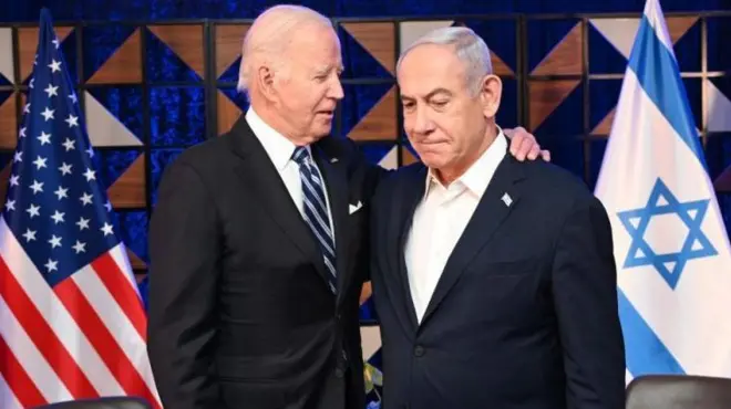 बाइडन और नेतन्याहू