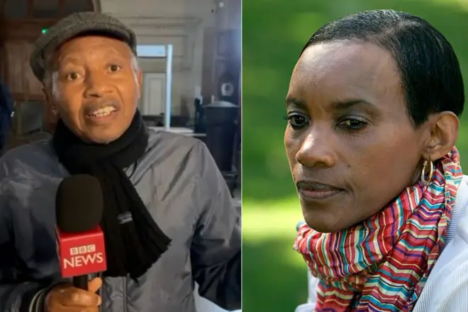 Matata Joseph na Dahroza Gauthier mu ifoto yegeranyijwe