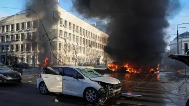 Uharibifu katika miundombinu ya Ukraine