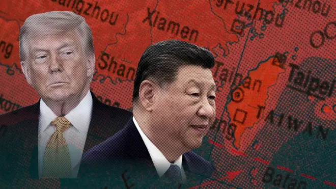美國總統特朗普與中國國家主席習近平
