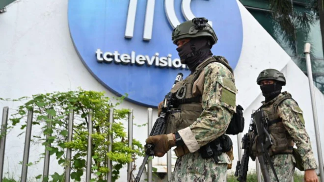 Televizyon baskını Ekvador'daki olayları dünyanın gündemine taşıdı