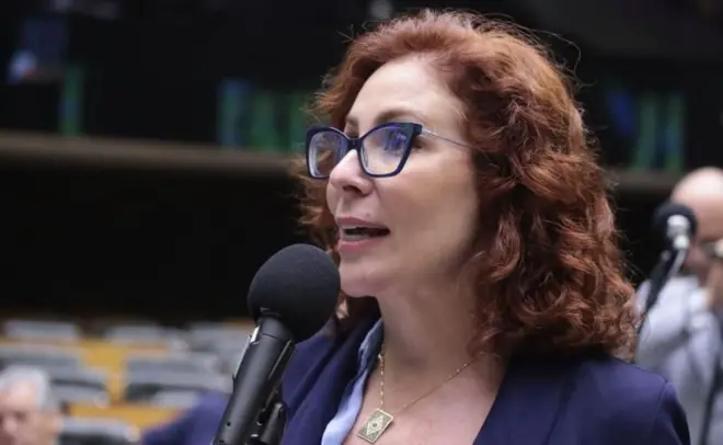 A ex-deputada federal Carla Zambelli (PL)