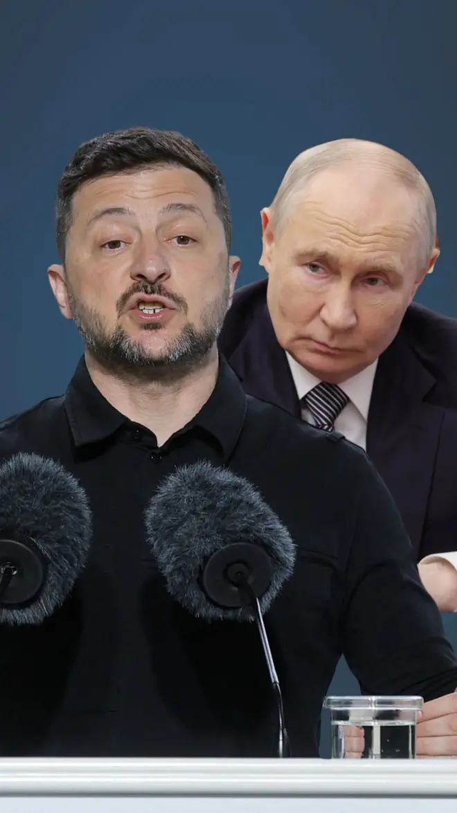 zelenski i putin