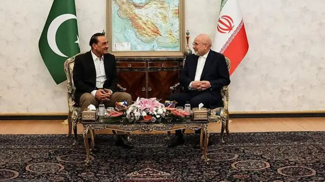 عاصم منیر و قالیباف