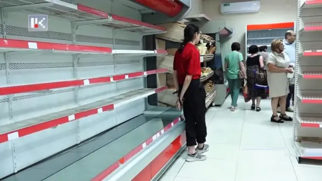 Stepanakertdə/Xankəndidə ərzaq qıtlığı