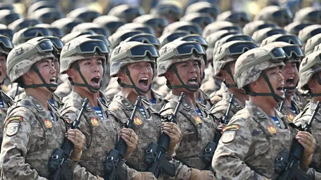 Парад в Пекине