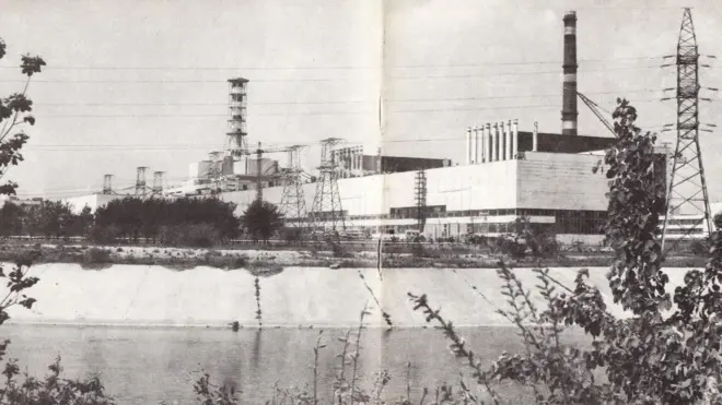Чернобыль АЭСи аварияга чейин ушундай болчу. "Припять" альбомунан алынган сүрөт, 1986-жыл
