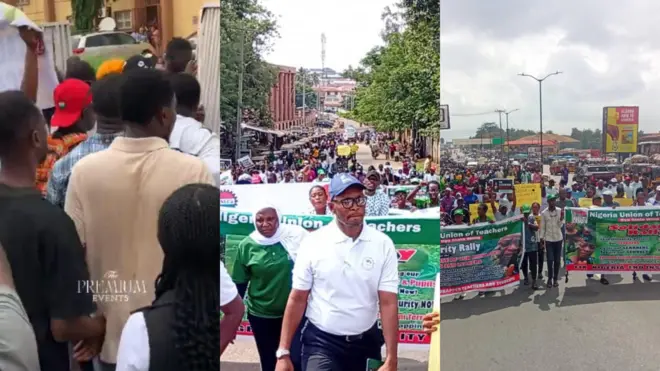 Awọn oluwọde to n pe fun itusilẹ awọn akẹkọọ ati olukọ ti wọn ji gbe l'Ogbomoso