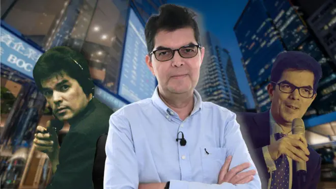 香港著名維權投資者David Webb(BBC中文圖片)