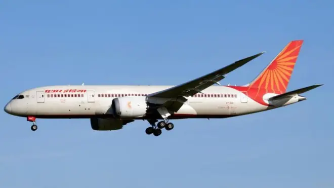 बोइंग 787-8 ड्रीमलाइनर विमान की सांकेतिक तस्वीर. यह विमान लंदन से बेंगलुरु आया था.