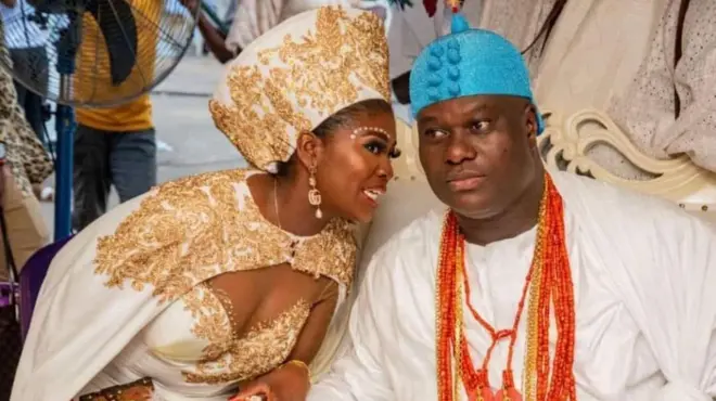 Olori Ashley ati Ooni Ogunwusi