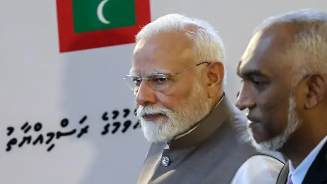 मोदी और मुइज़्ज़ू