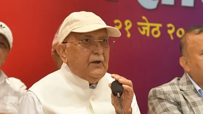 नेकपा एमालेको केन्द्रीय सङ्गठन विभागको आयोजनामा ‘सदस्यता नवीकरण तथा विस्तार उत्प्रेरणा’ विषयक दुईदिने राष्ट्रिय कार्यशालाको उद्घाटन सत्रमा बोल्दै एमाले अध्यक्ष एवं पूर्वप्रधानमन्त्री केपी शर्मा ओली 