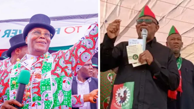Atiku Abubakar da Peter Obi 