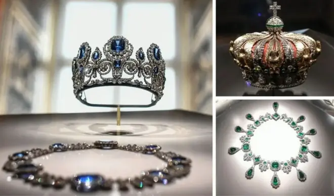 Armed robbers tiff ogbonge jewels from di Louvre for France