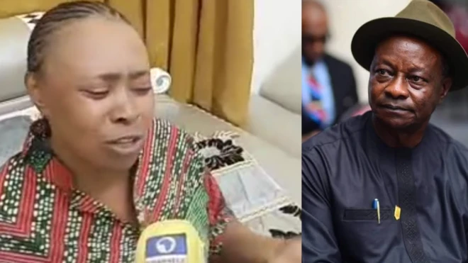 Florence Nwaeke and the former head of service, George Nwaeke