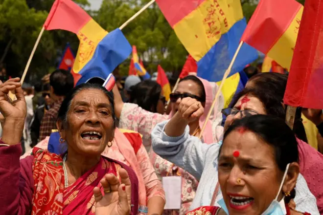 नेपाल राजशाही के समर्थक 