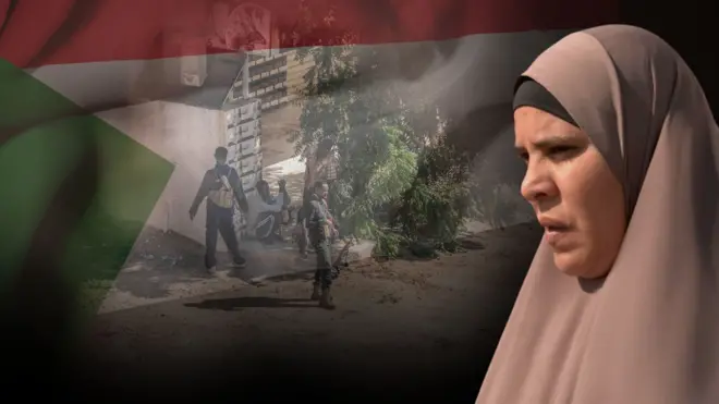 سيدة مصرية لها أقارب في السجن في السودان