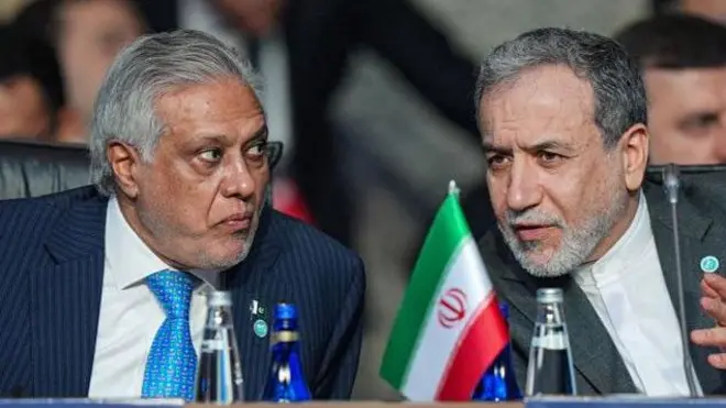 اسحاق ڈار، عباس عراقچی