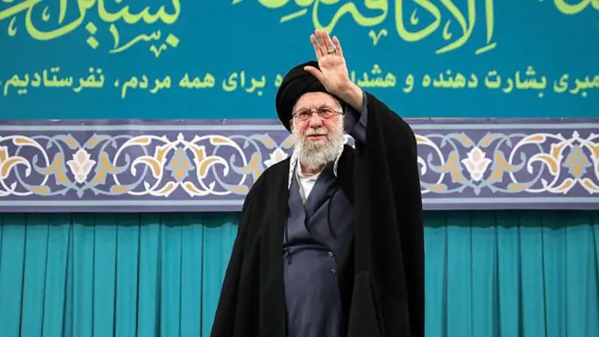 المرشد الأعلى الإيراني علي خامنئي