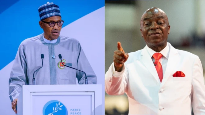 Bishop Oyedepo/Buhari