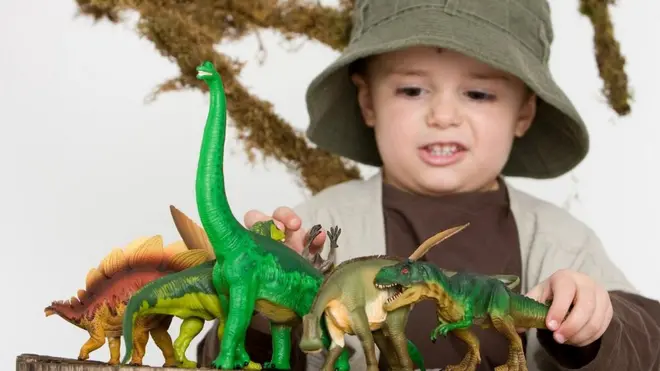 Por lo general, los niños se interesan por los dinosaurios entre los 3 y los 6 años.