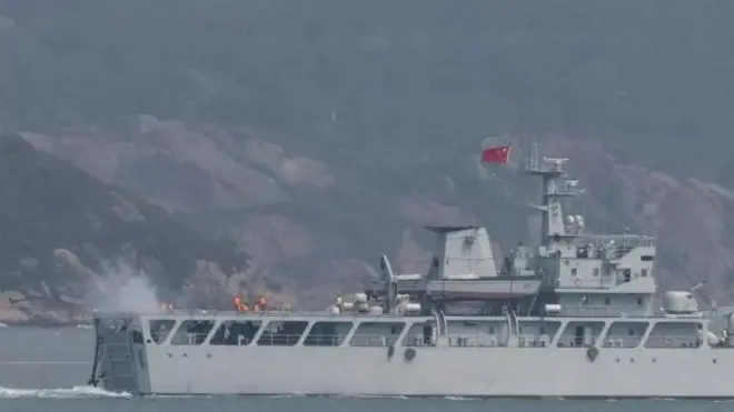 Markab dagaal oo uu leeyahay Shiinaha