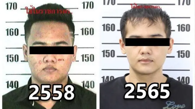 Saharat Sawangjaeng went under the knife several times and changed his name to dodge investigators.