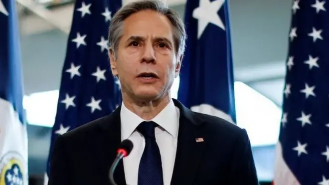 Antonii Bilinken - ministeera haajaa alaa Ameerikaa