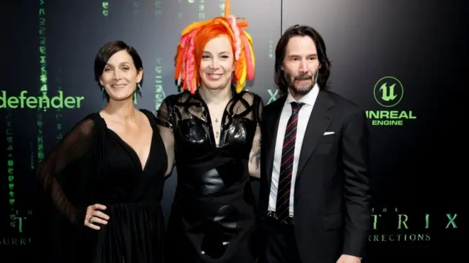 《黑客帝國：矩陣回歸》將讓黑客尼奧（基努·裏維斯飾演）和崔妮蒂（凱莉-安妮·莫斯飾演）起死回生，但兩人現在的復活能給我們帶來什麼? （Credit: Reuters）