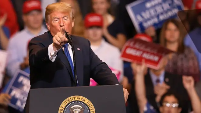 Трамп на митинге в Пенсильвании