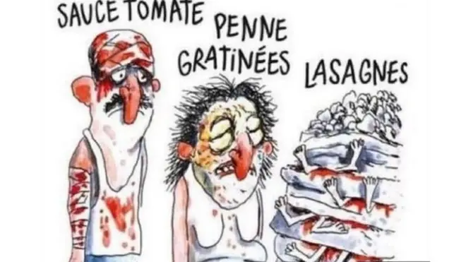 Hebdo'nun karikatürü