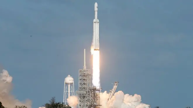 ปล่อยจรวด ฟอลคอนเฮฟวี