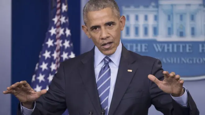 رئیس‌جمهوری آمریکا از این که شماری از حامیان حزب جمهوریخواه هوادار ولادیمیر پوتین هستند ابراز حیرت کرده است