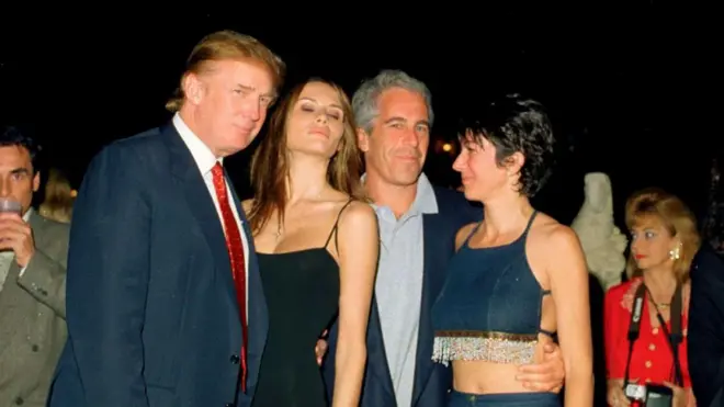 Donald Trump e Jeffrey Epstein