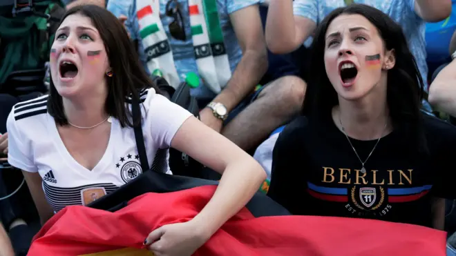 مشجعو ألمانيا