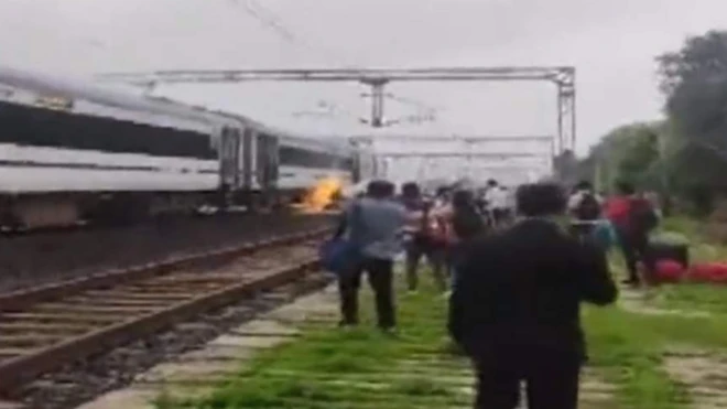 వందే భారత్‌లో ప్రమాదం