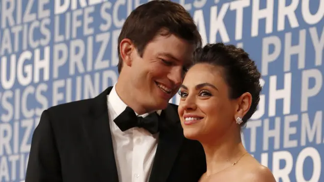 Ashton Kutcher and Mila Kunis