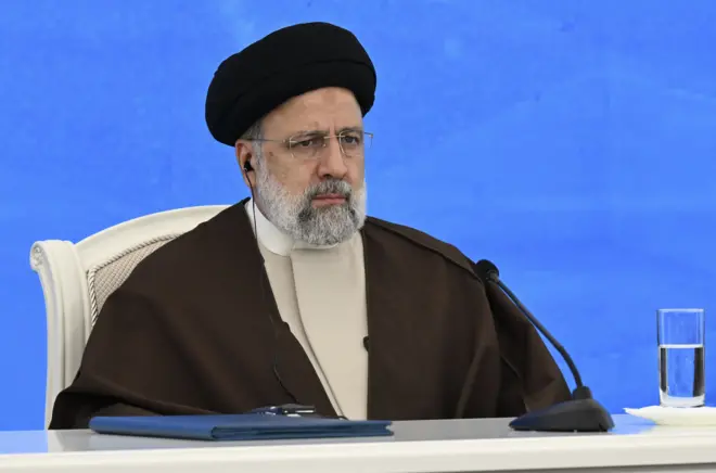 Iranian President Ebrahim Raisi, 19 May 2024