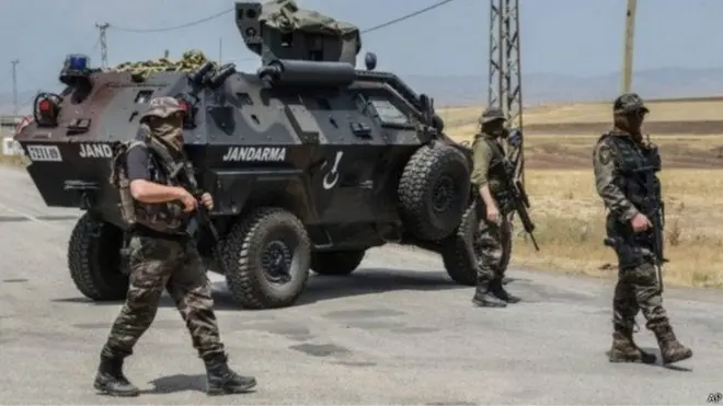 Turkiga ayaa dagaal kula jiro daacish