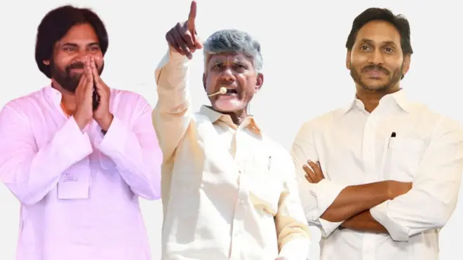 పవన్ కల్యాణ్, చంద్రబాబు నాయుడు, వైఎస్ జగన్
