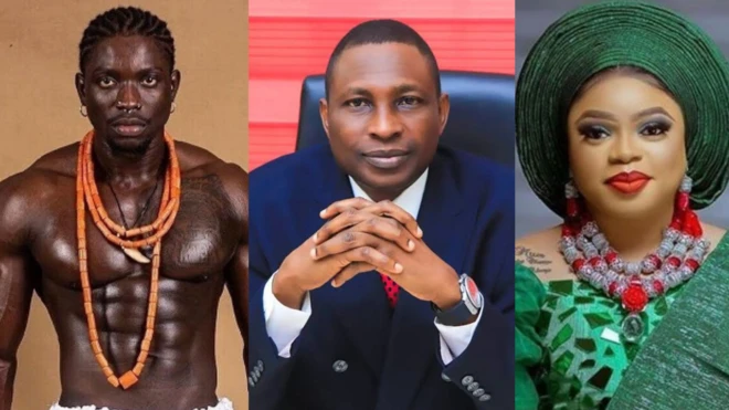 Very Dark Man, EFCC, Bobrisky