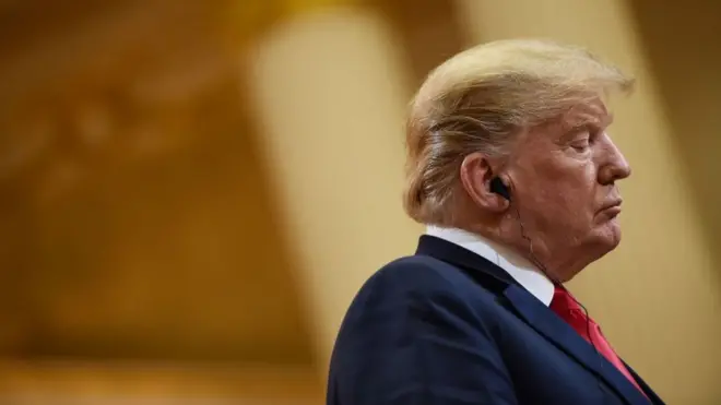 US President Donald Trump