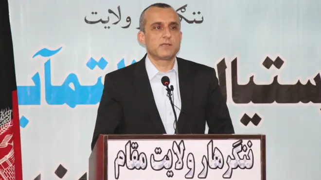 امرالله صالح وایي، حکومت دا نه مني چې ښېوه کې د جنازې پر مراسمو ځانمرګی برید داعش ډلې کړی