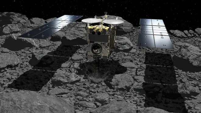 米探査機「オサイリス・レックス」、小惑星での標本採取に成功か
