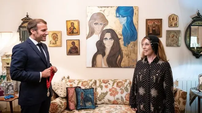 فيروز وماكرون