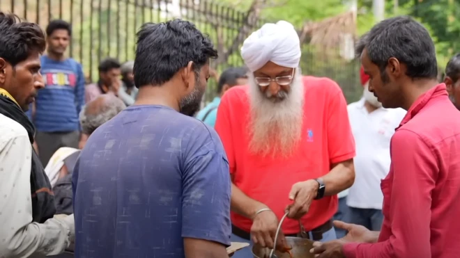 दिल्ली की लंगर सेवा 