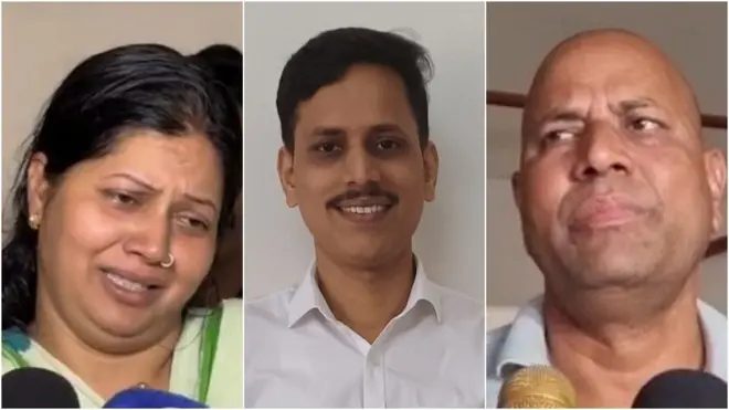 बहिण पूजा सिंह, अलोककुमार आणि वडील अनिल सिंह