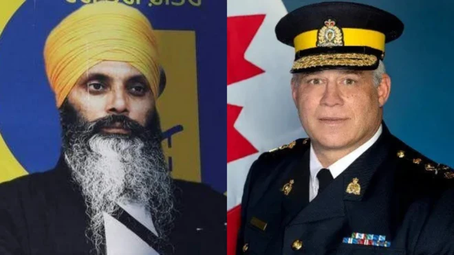 हरदीप सिंह निज्जर, रॉयल कनेडियन माउंटेड पुलिस के प्रमुख माइक डुहेम